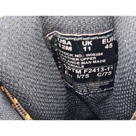 NWOB Wolverine Men's Brown Leather Hiking Waterproof Steel-Toe Boots Sz 12M 387 - Picture 7 of 15